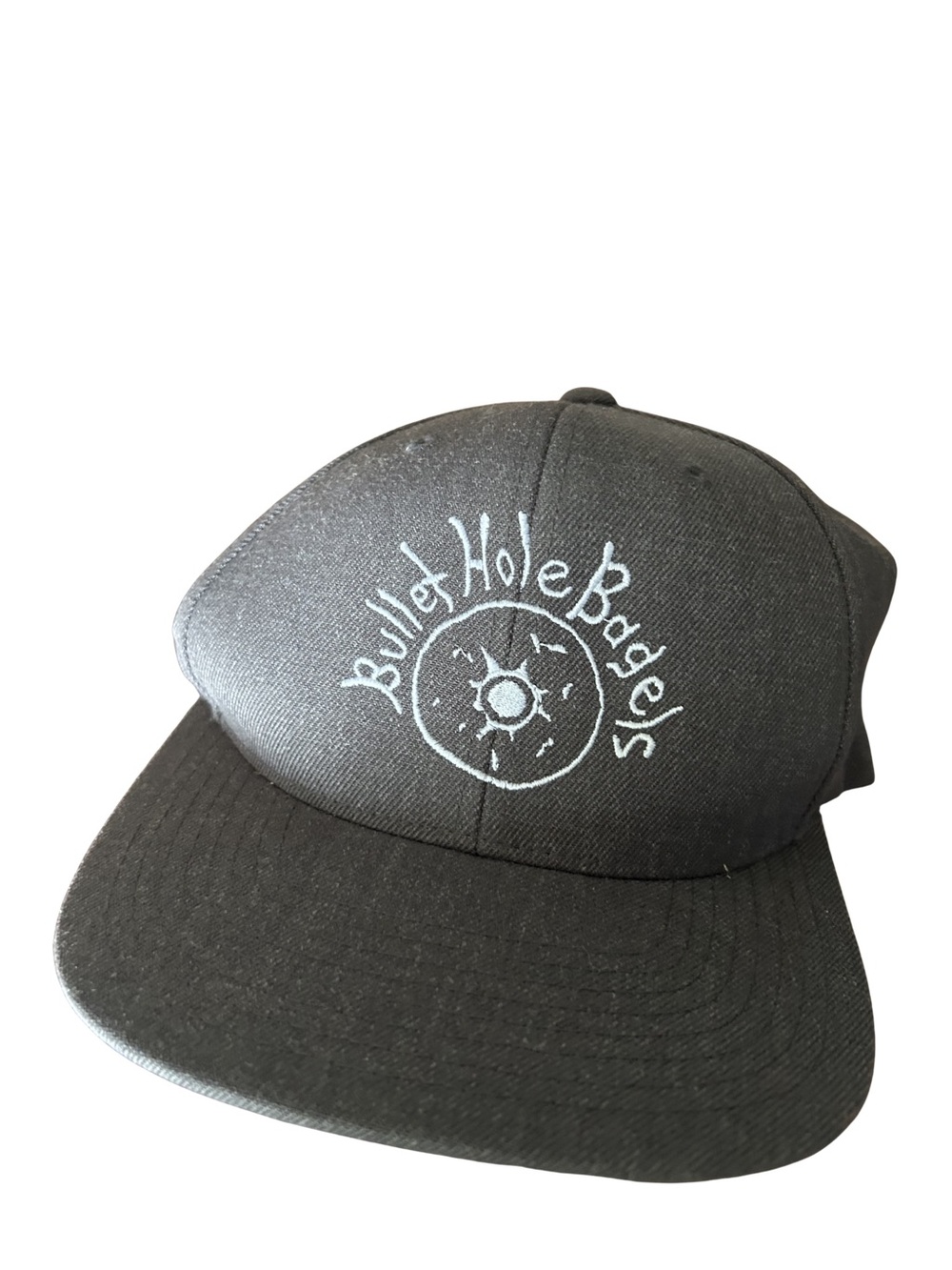 Bullet Hole Bagels Black Baseball Cap